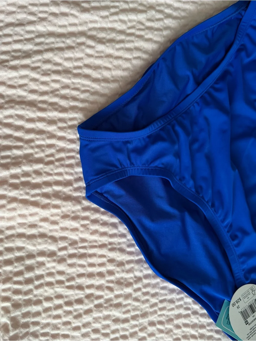 NWT Classic Royal Blue Two-Piece Bikini Set - Sol Borne Great Deal